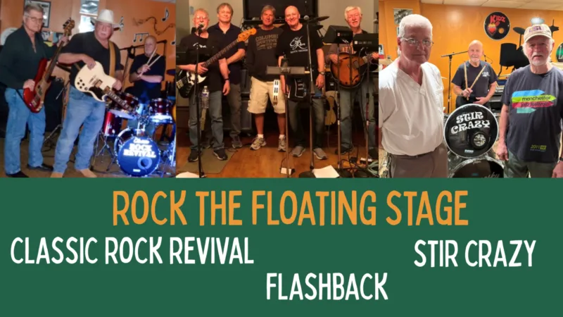 A night of classic rock comes to floating stage this Sunday